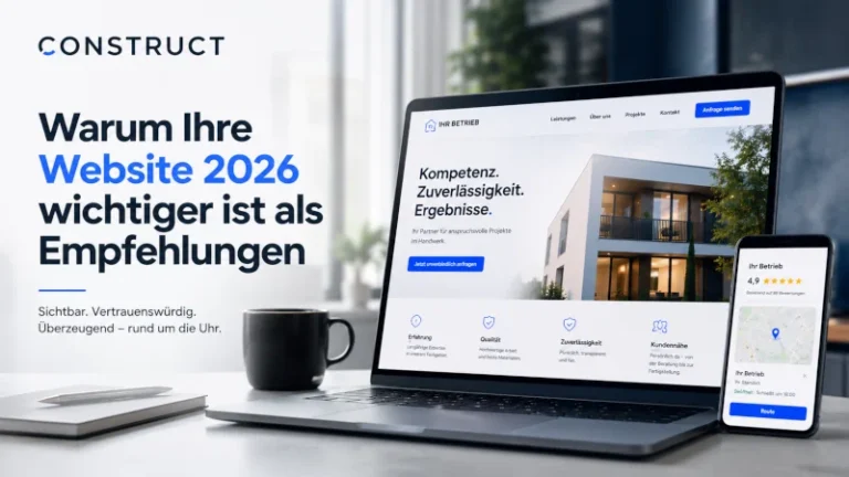 Warum Ihre Website 2026 wichtiger ist als Empfehlungen